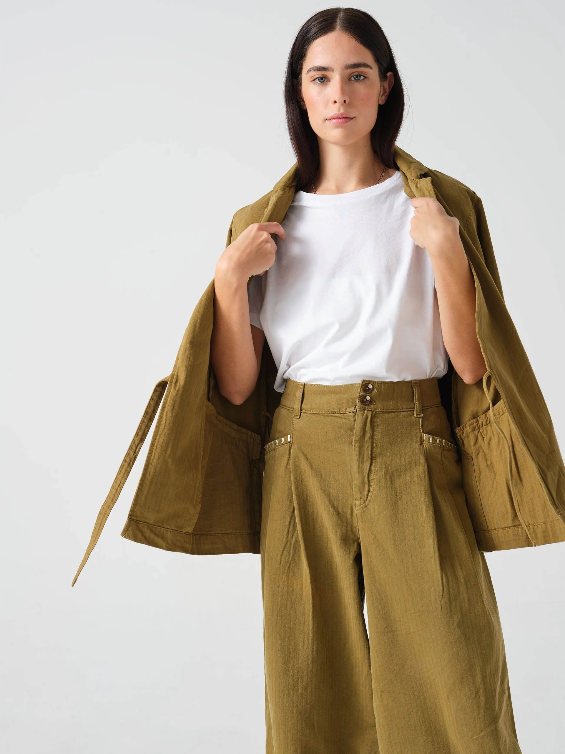 Isabella pant in olive