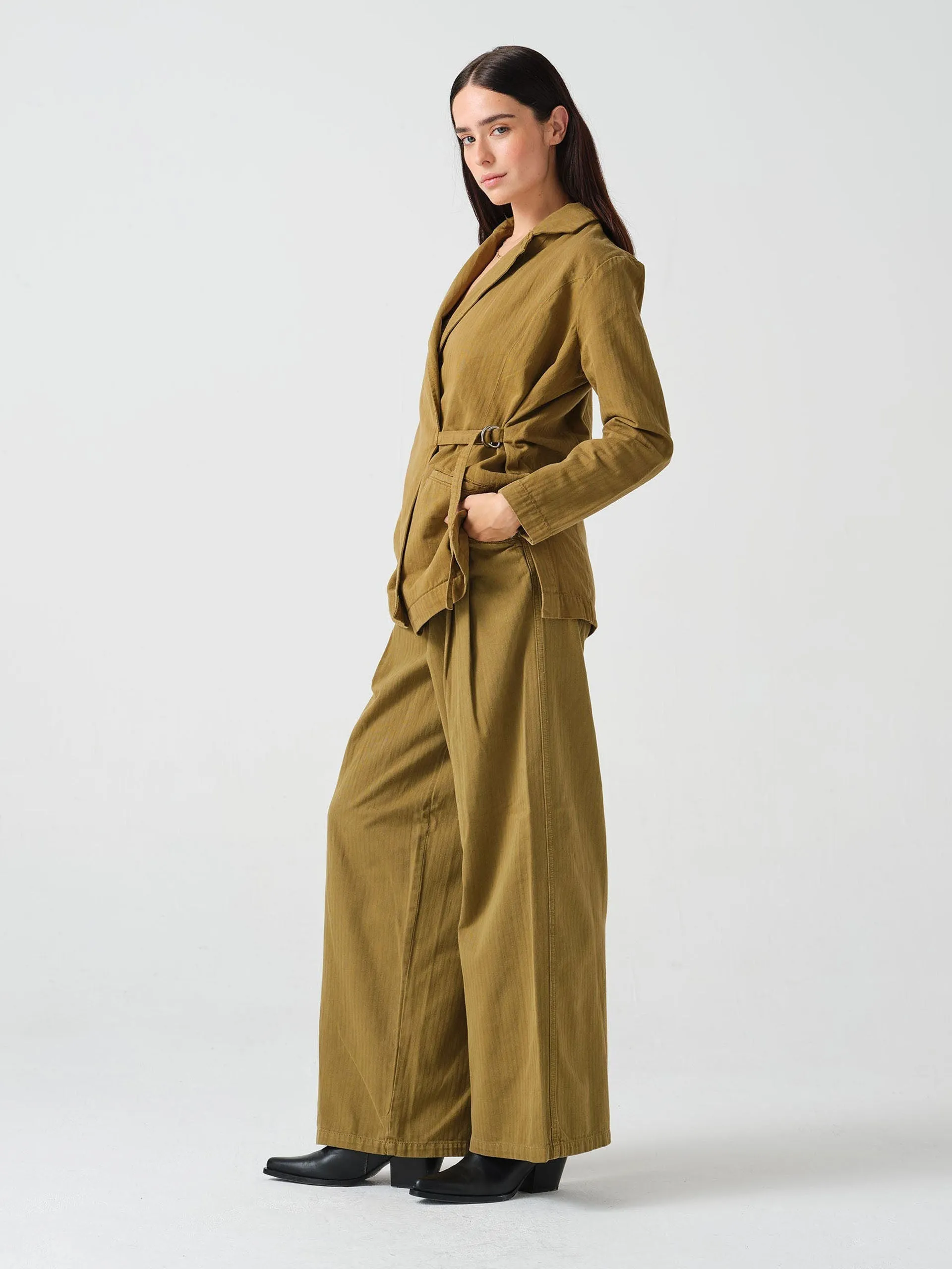 Isabella pant in olive