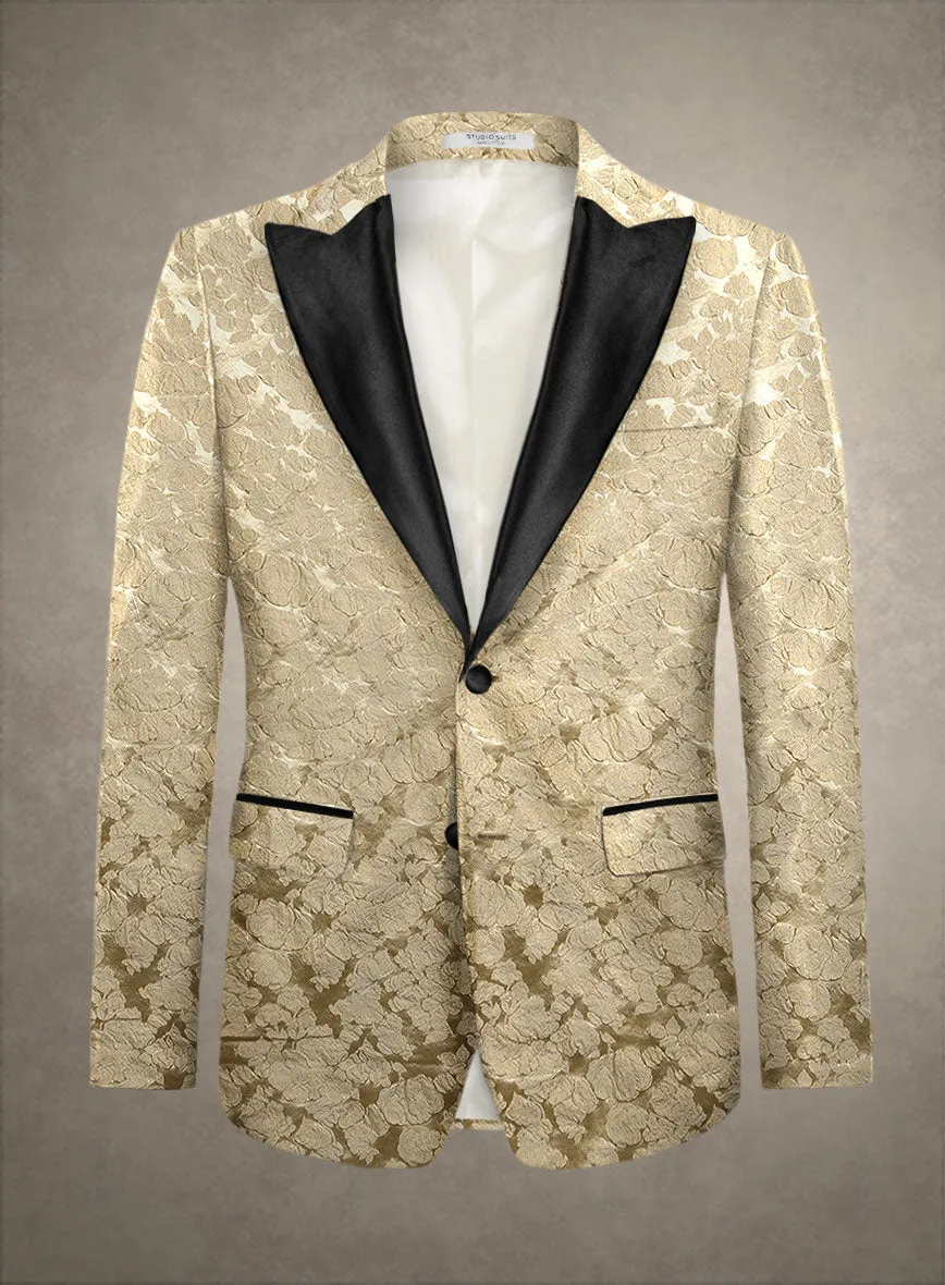 Italian Silk Frora Tuxedo Blazer