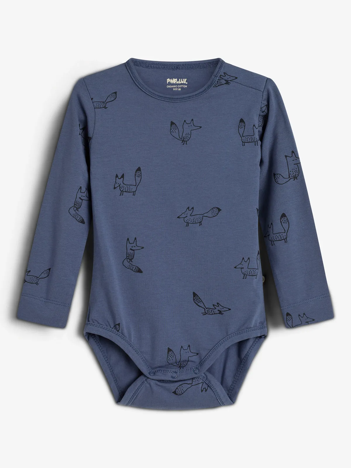 Jersey Bodysuit - Little - Vintage Blue Fox