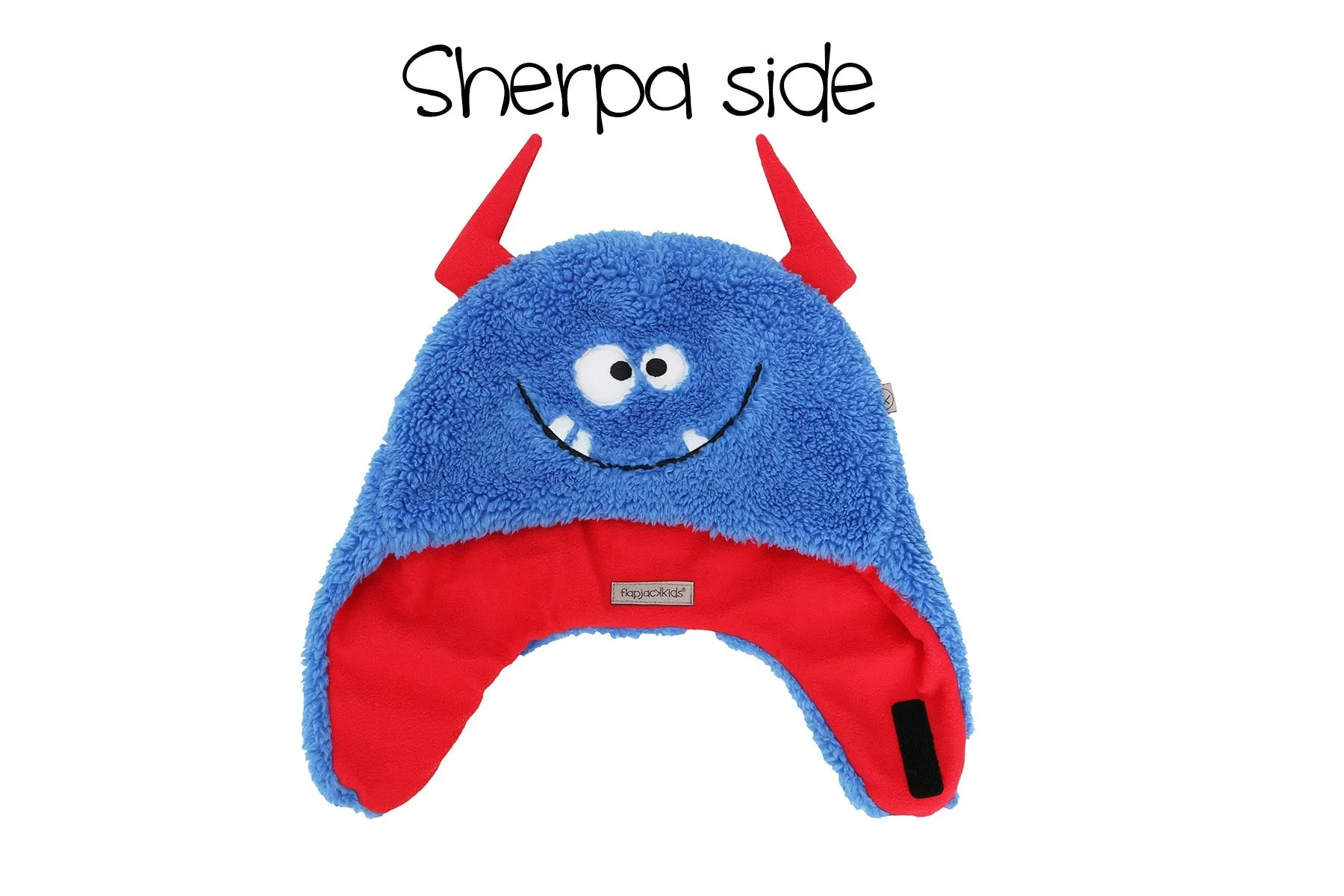 Kids & Baby Reversible Sherpa Hat - Monsters