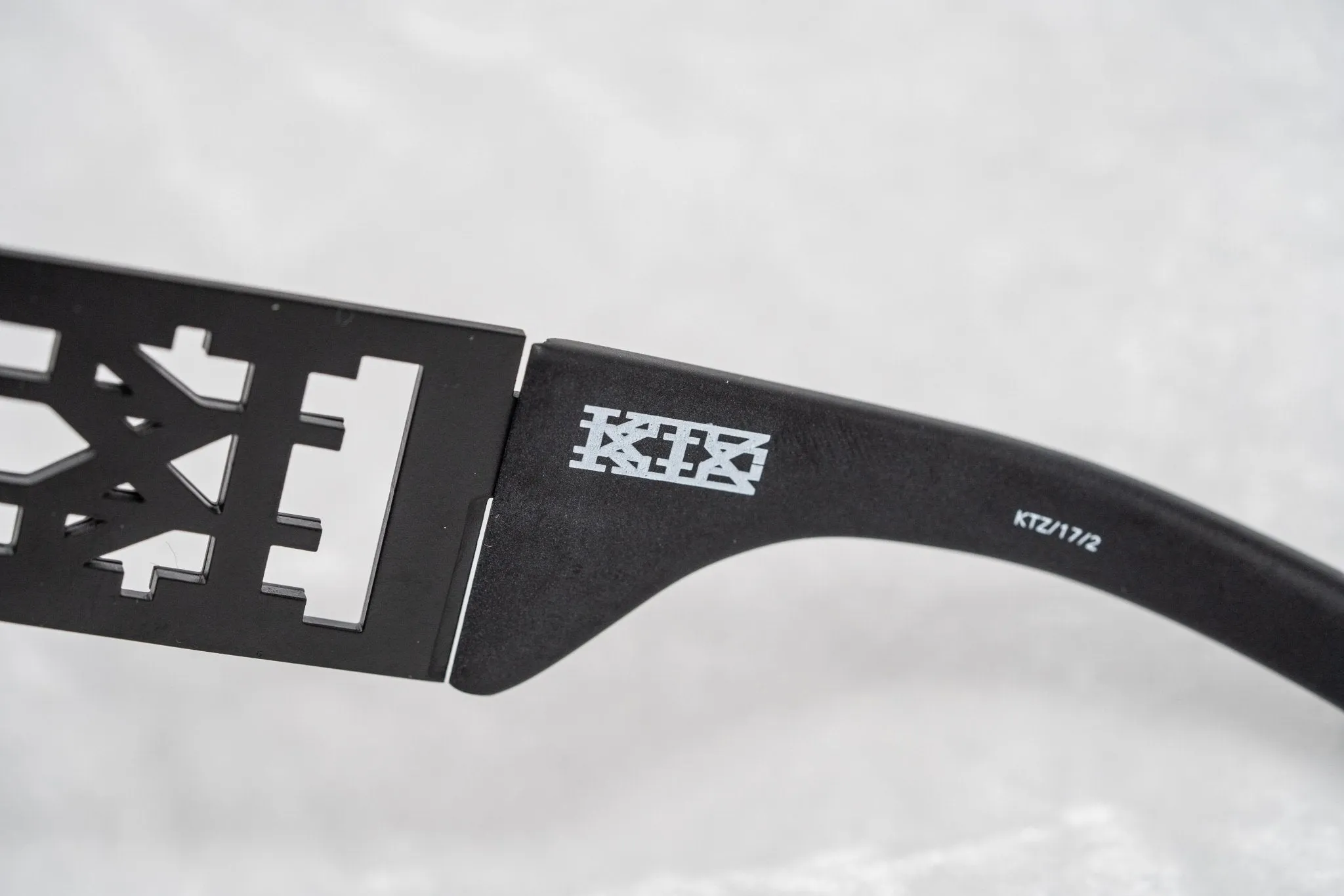 Kokon To Zai Sunglasses Oversized Matte Black and Silver