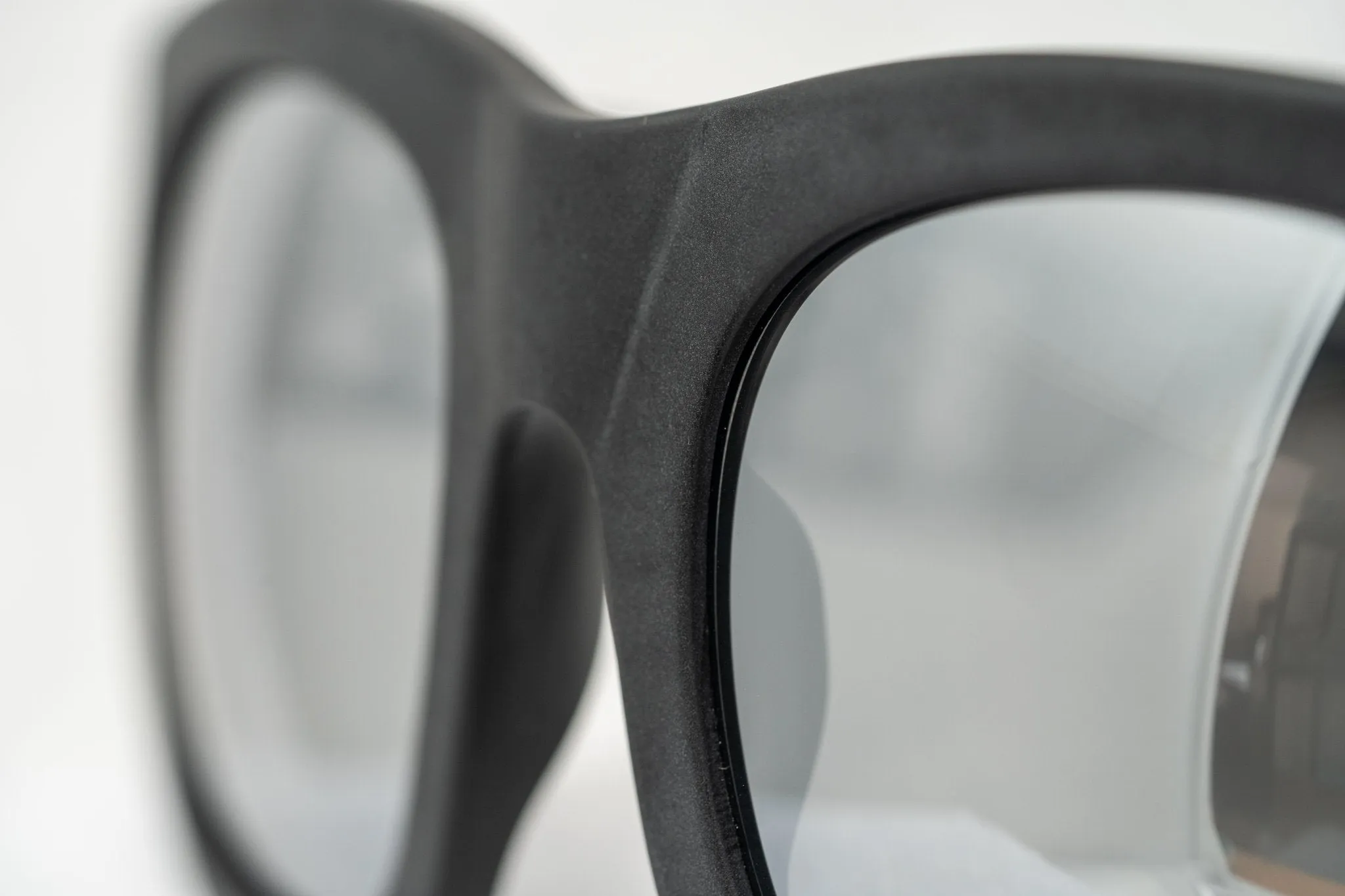 Kokon To Zai Sunglasses Oversized Matte Black and Silver