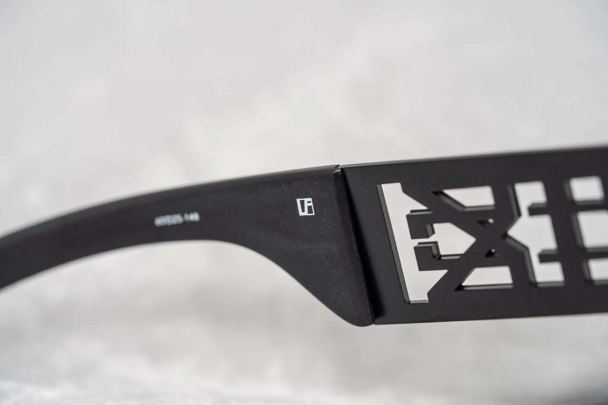 Kokon To Zai Sunglasses Oversized Matte Black and Silver