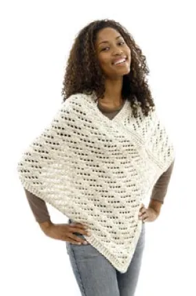 Lace Poncho Pattern (Knit)