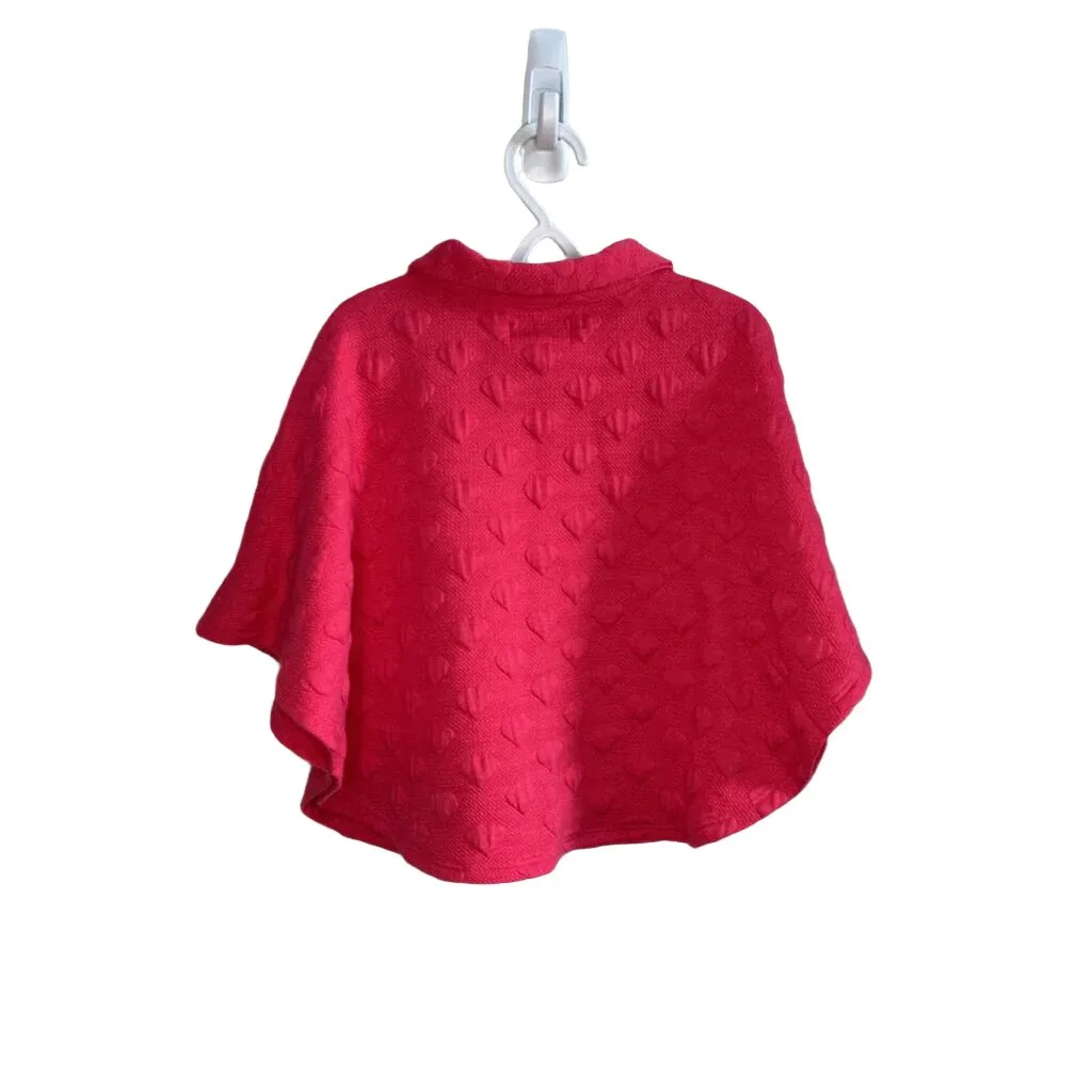 Large Button Poncho