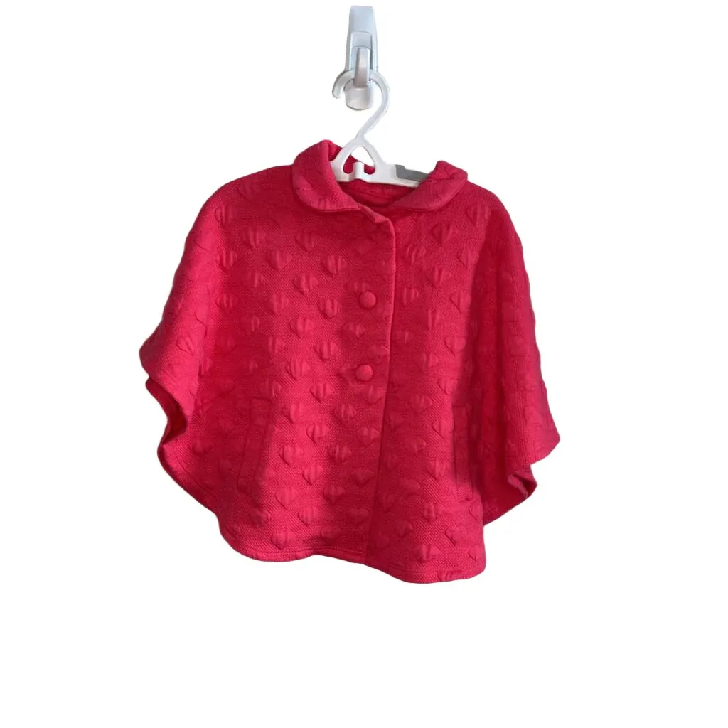 Large Button Poncho