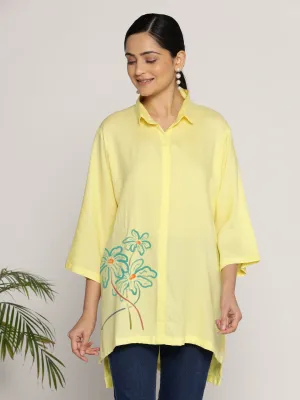 Lemon Rayon ShirtTop - Inoubliable