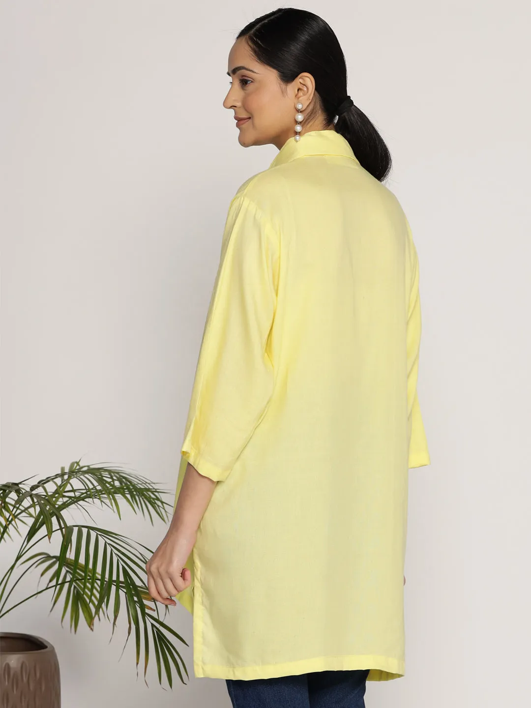 Lemon Rayon ShirtTop - Inoubliable