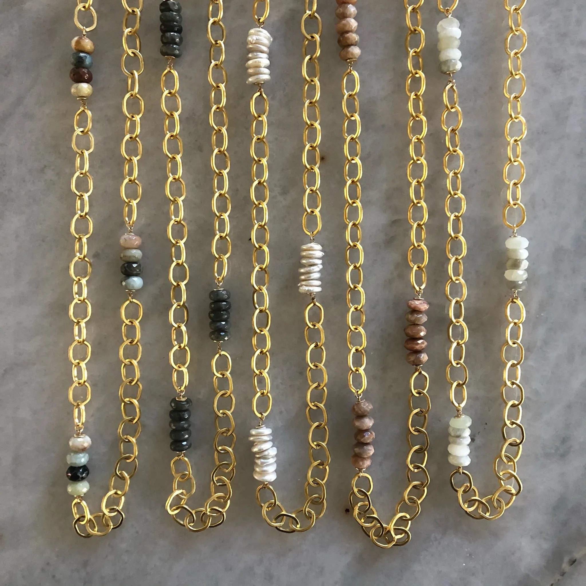 Long Stack Necklace