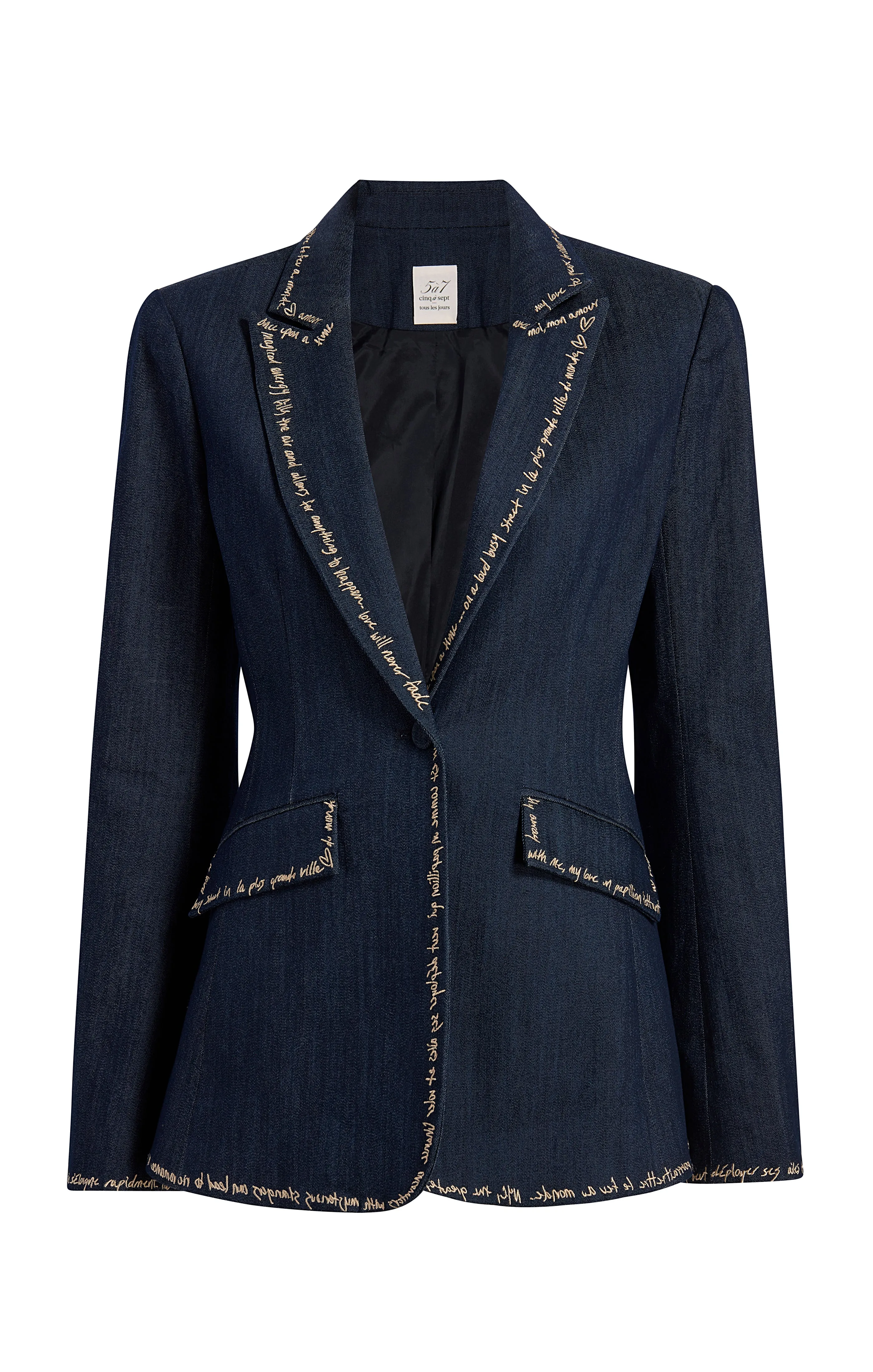 Love Letter Denim Cheyenne Blazer