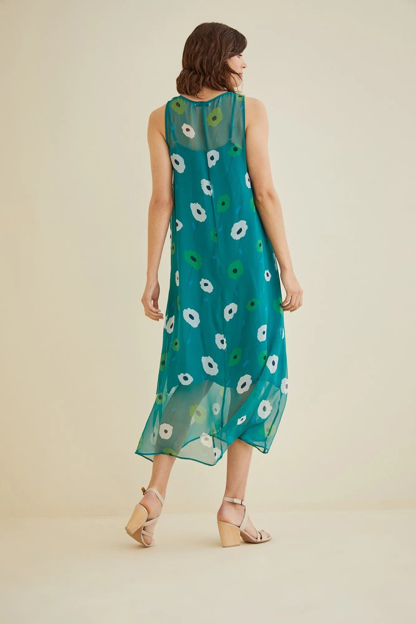 Mariam Silk Maxi Dress