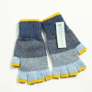 Melange Fingerless Gloves