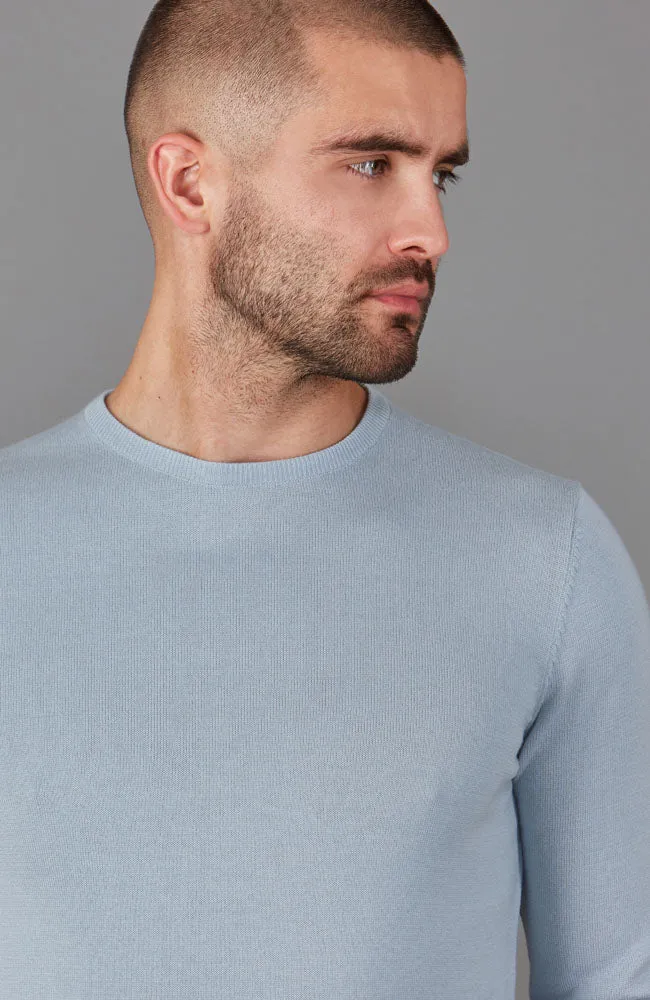 Men's 100% Cotton Crew Neck Jumper