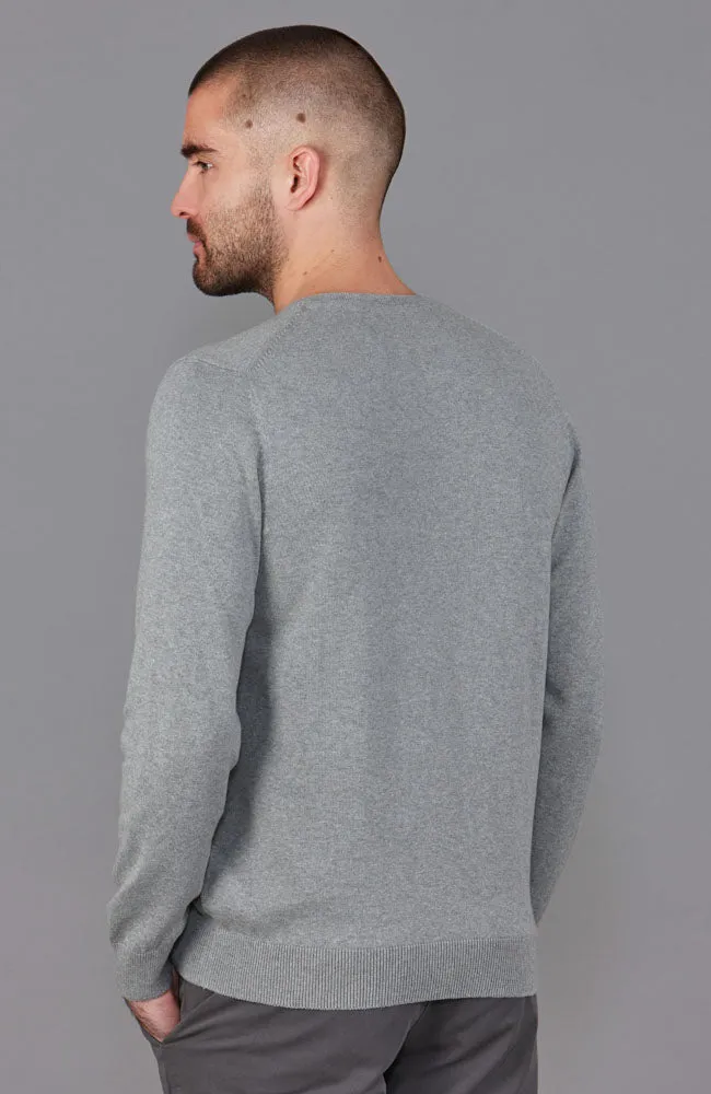 Men's 100% Cotton Crew Neck Jumper