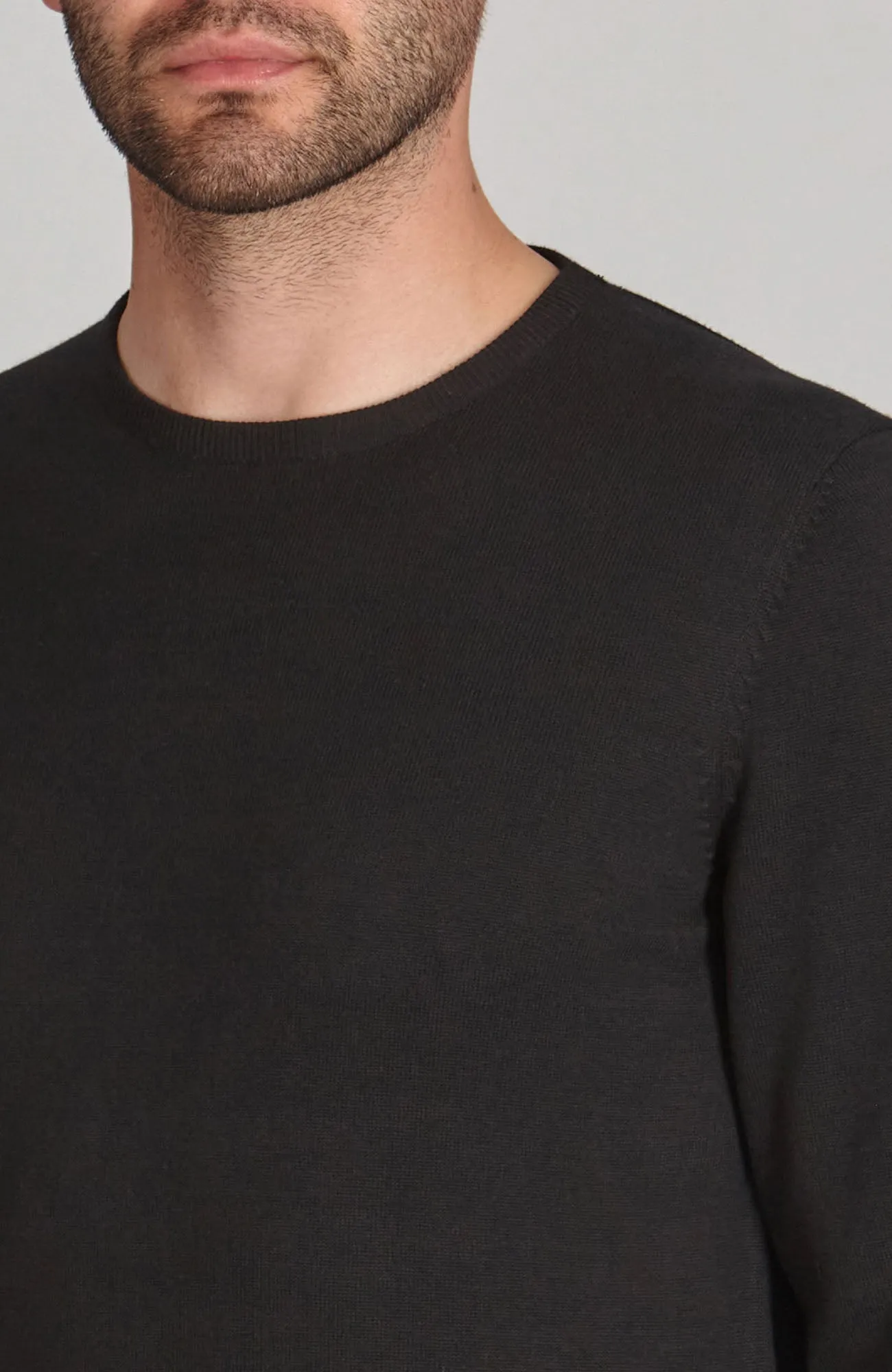 Men's 100% Cotton Crew Neck Jumper