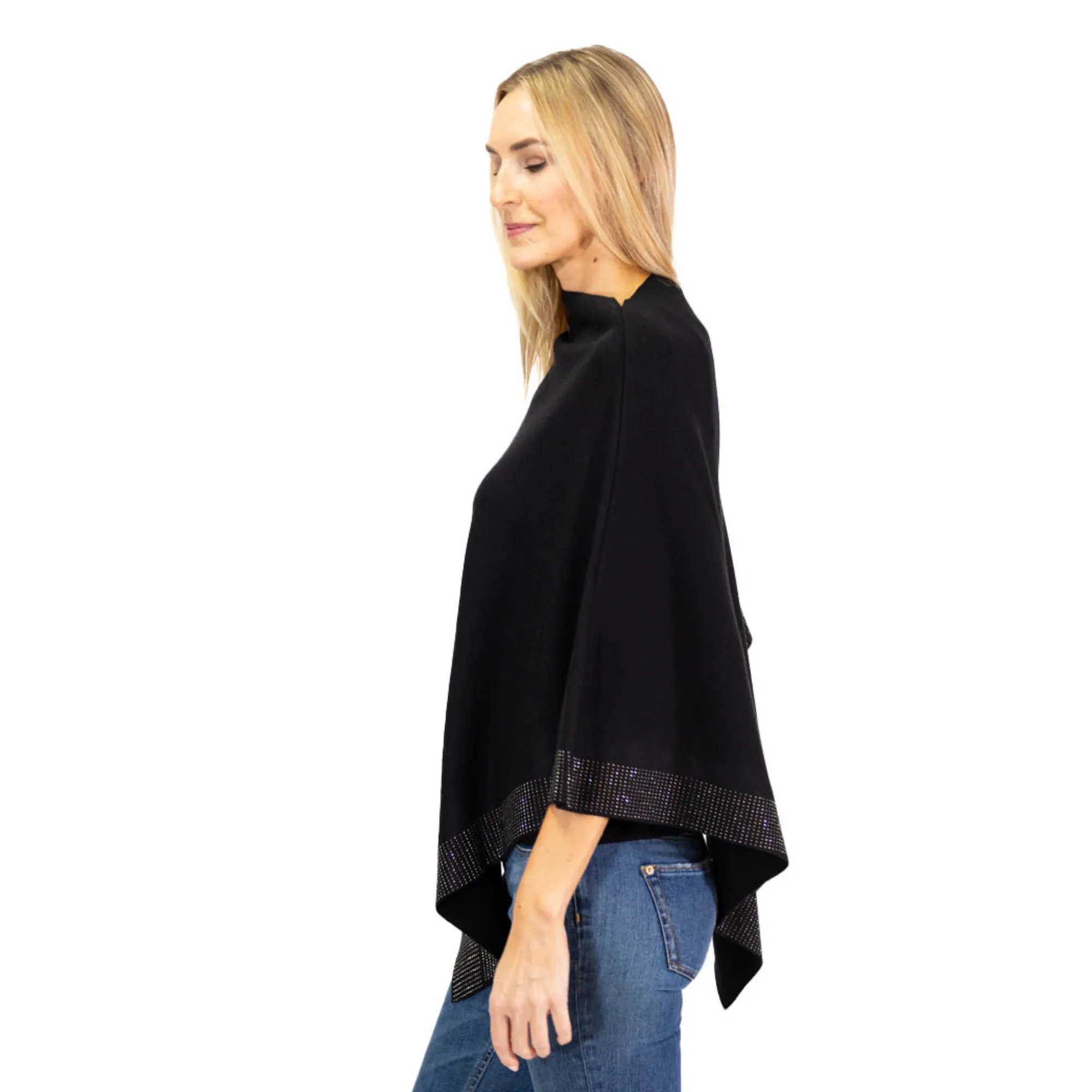 Midnight Glamour Poncho