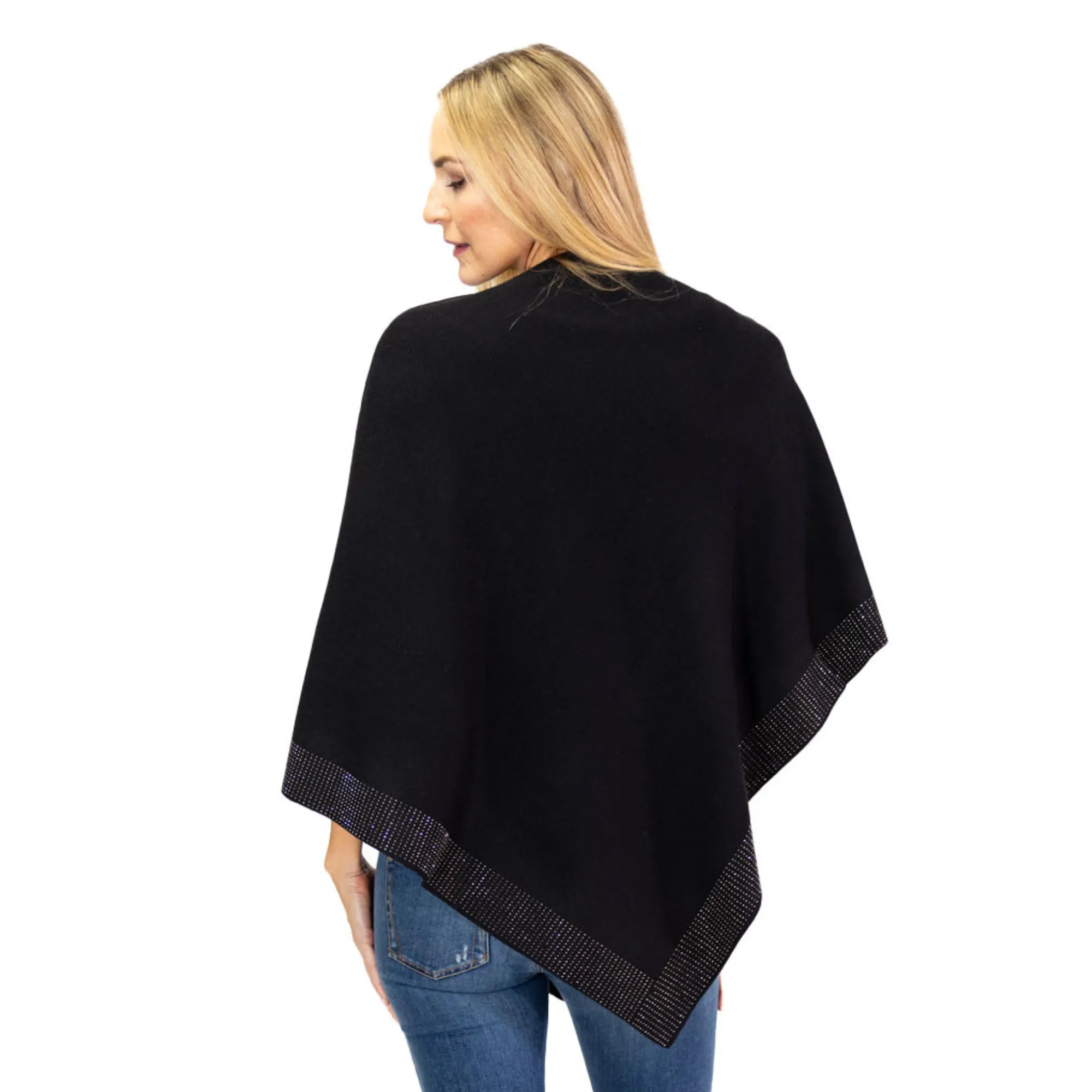 Midnight Glamour Poncho