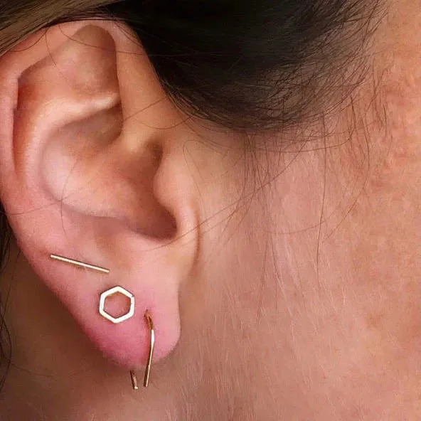 Minimalist Bar Earring