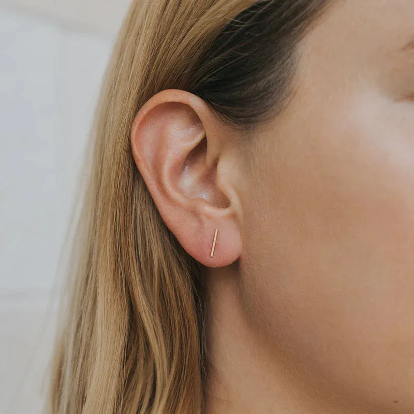 Minimalist Bar Earring