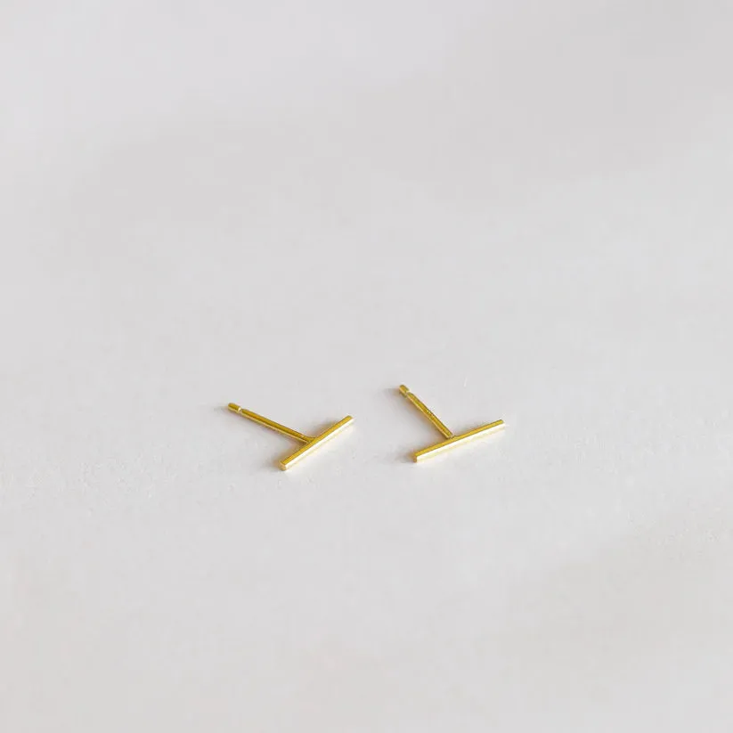 Minimalist Bar Earring