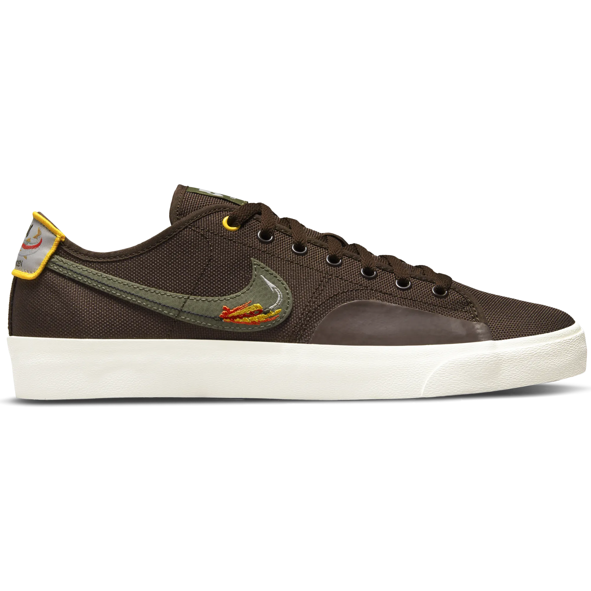 Nike SB Zoom Blazer Court DVDL - Baroque Brown/Light Bone/Dark Sulphur/Medium Olive