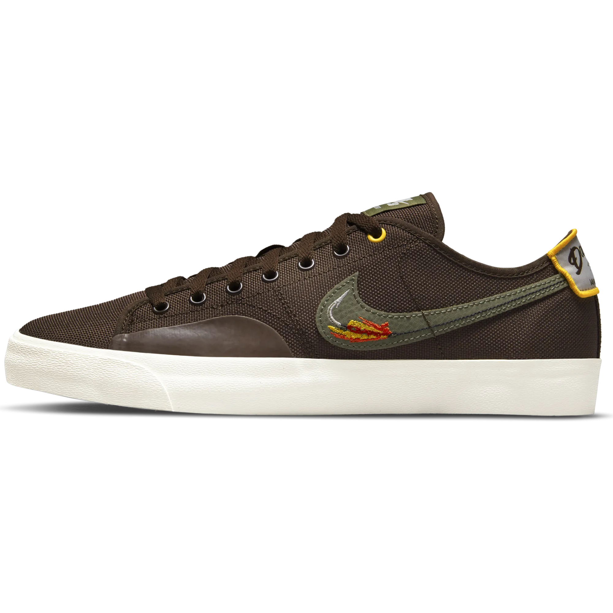 Nike SB Zoom Blazer Court DVDL - Baroque Brown/Light Bone/Dark Sulphur/Medium Olive