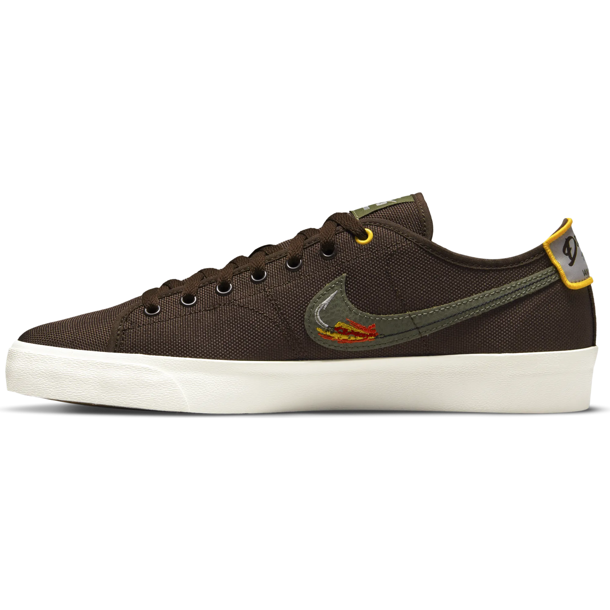 Nike SB Zoom Blazer Court DVDL - Baroque Brown/Light Bone/Dark Sulphur/Medium Olive