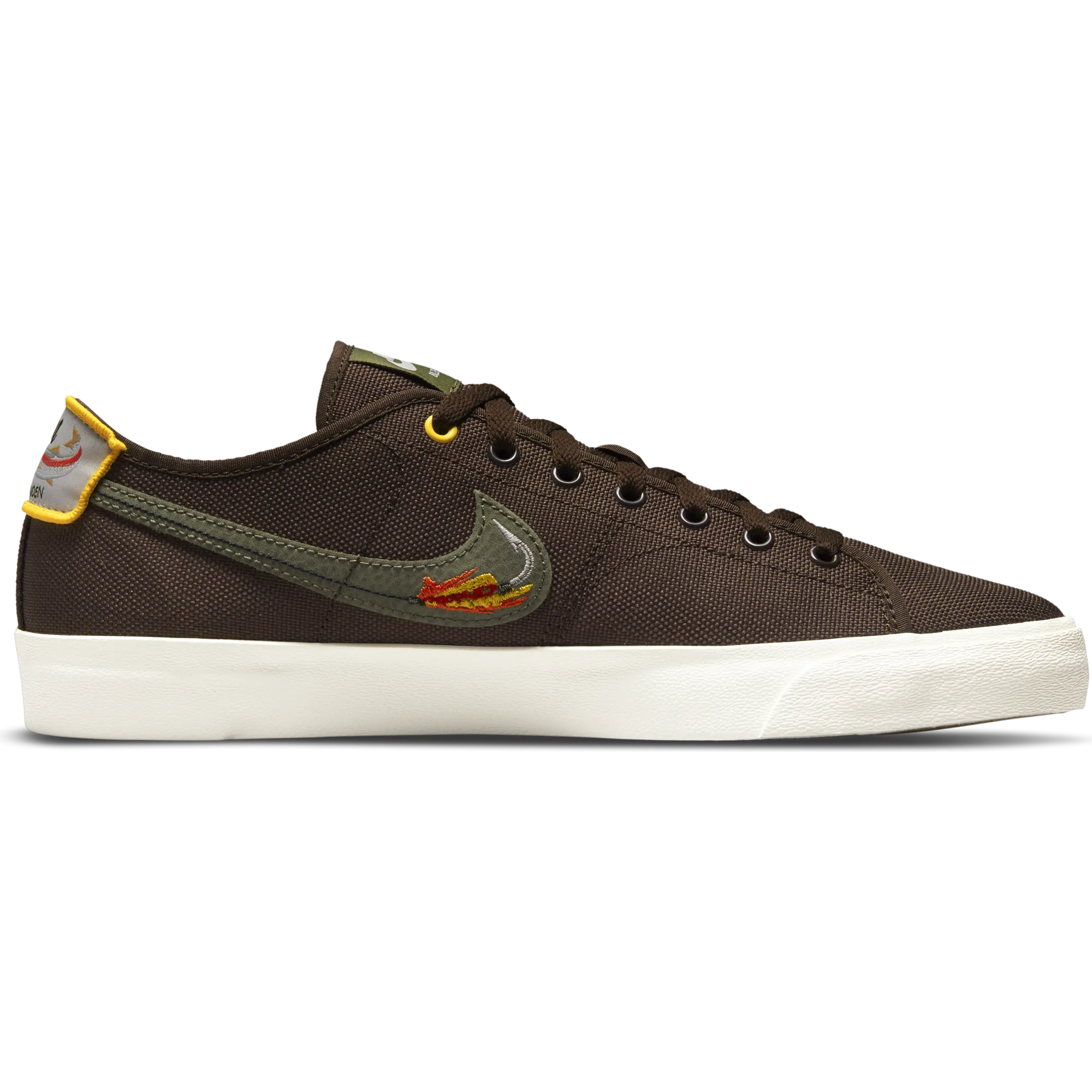 Nike SB Zoom Blazer Court DVDL - Baroque Brown/Light Bone/Dark Sulphur/Medium Olive