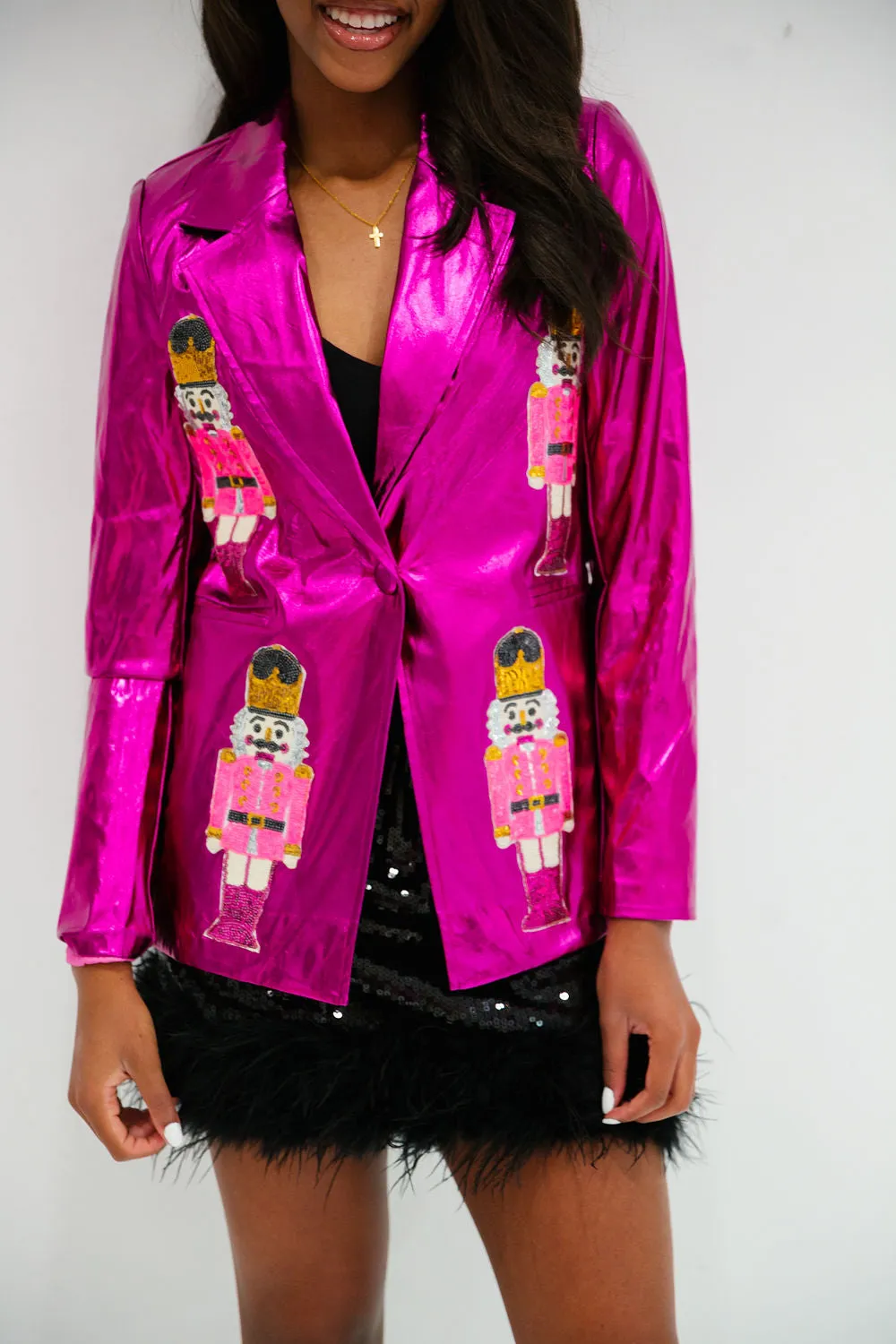 NUTCRACKER PINK BLAZER