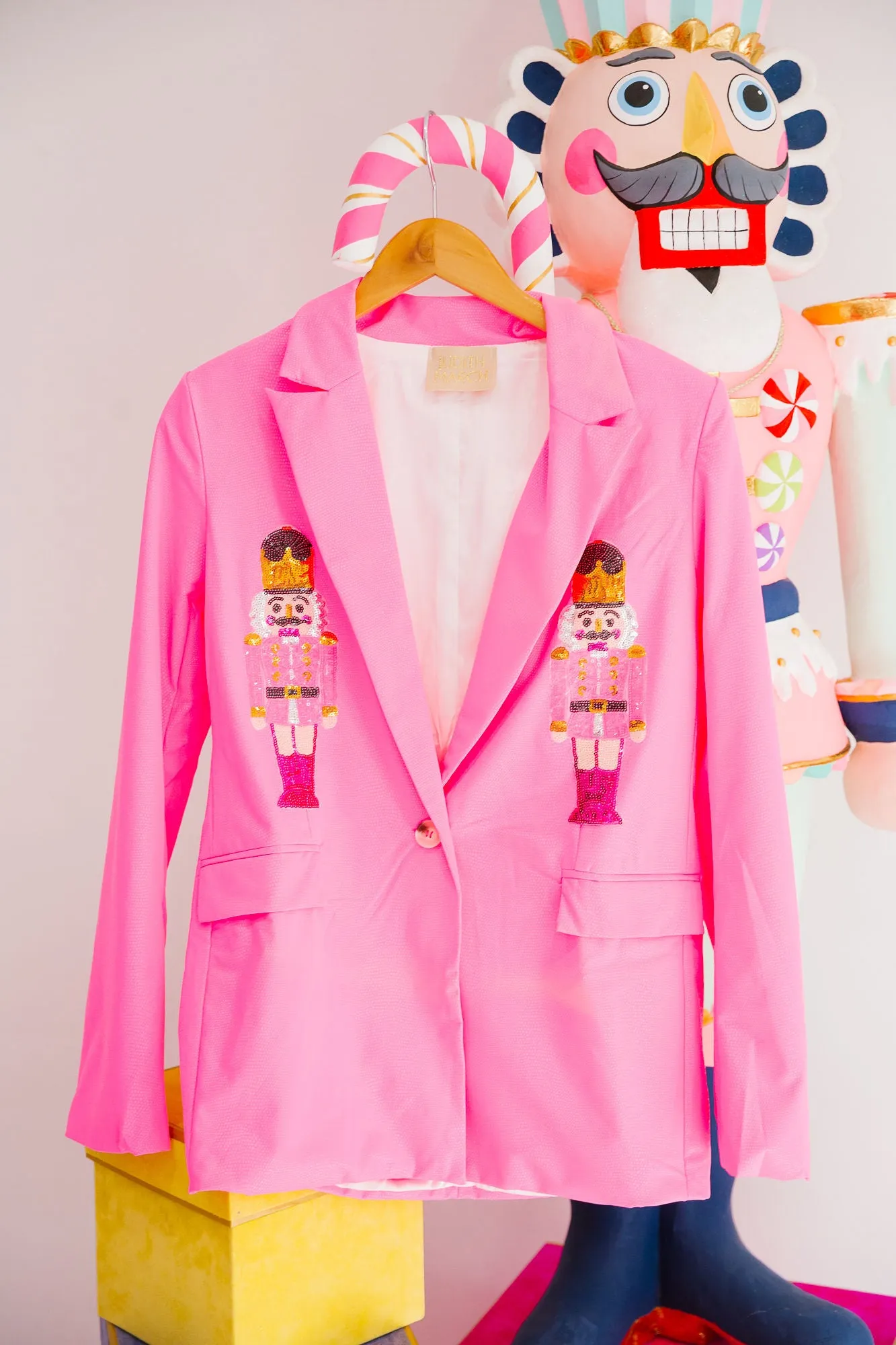 NUTCRACKER PINK BLAZER