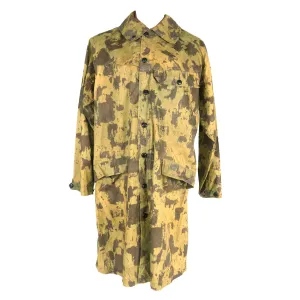 Original Australian Vietnam War Era 1966 Dated Lightweight Tropical Smock “Self-Stowing” Rain Poncho- Favored By American Forces