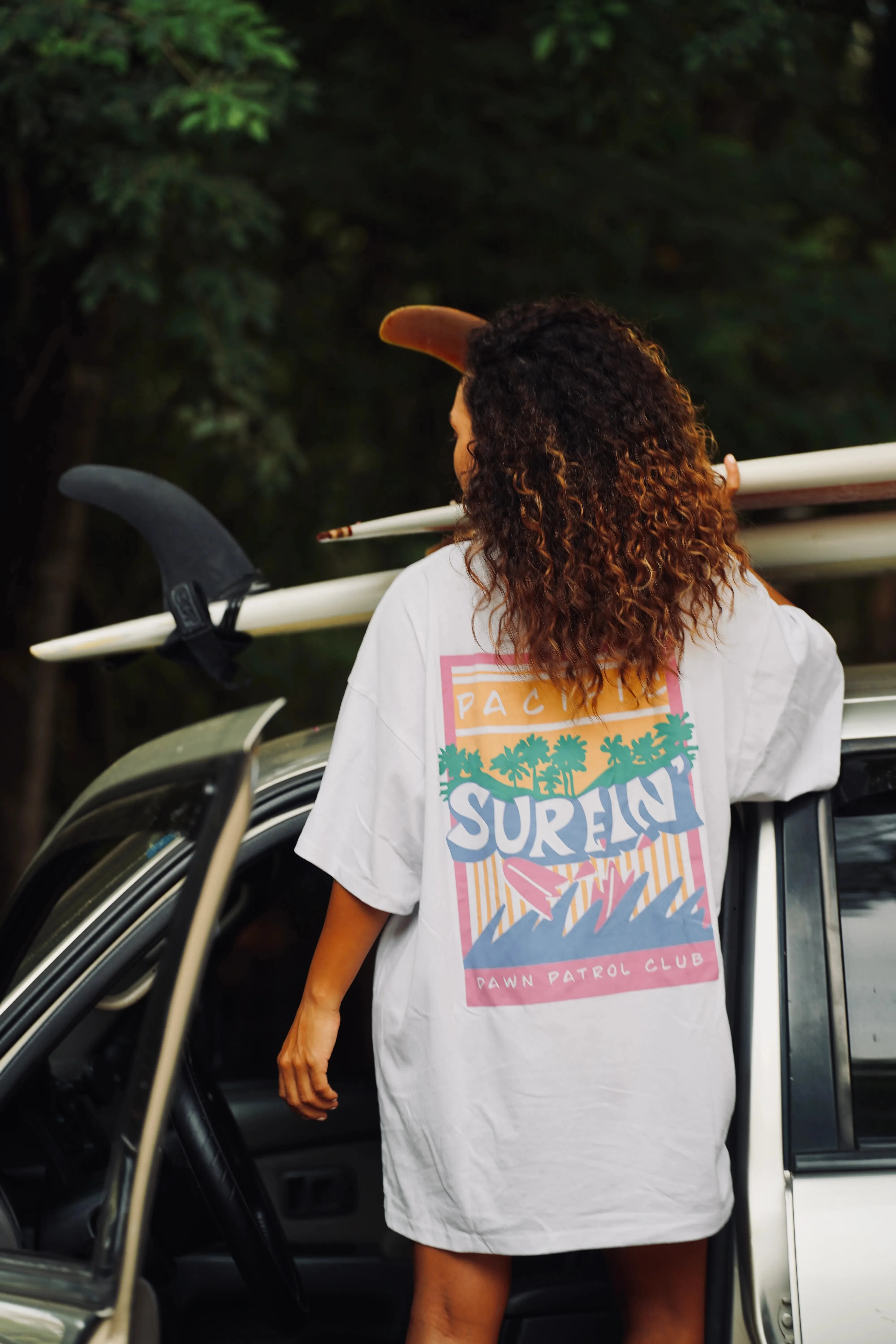 Pacific Surfin' Oversize T-shirt