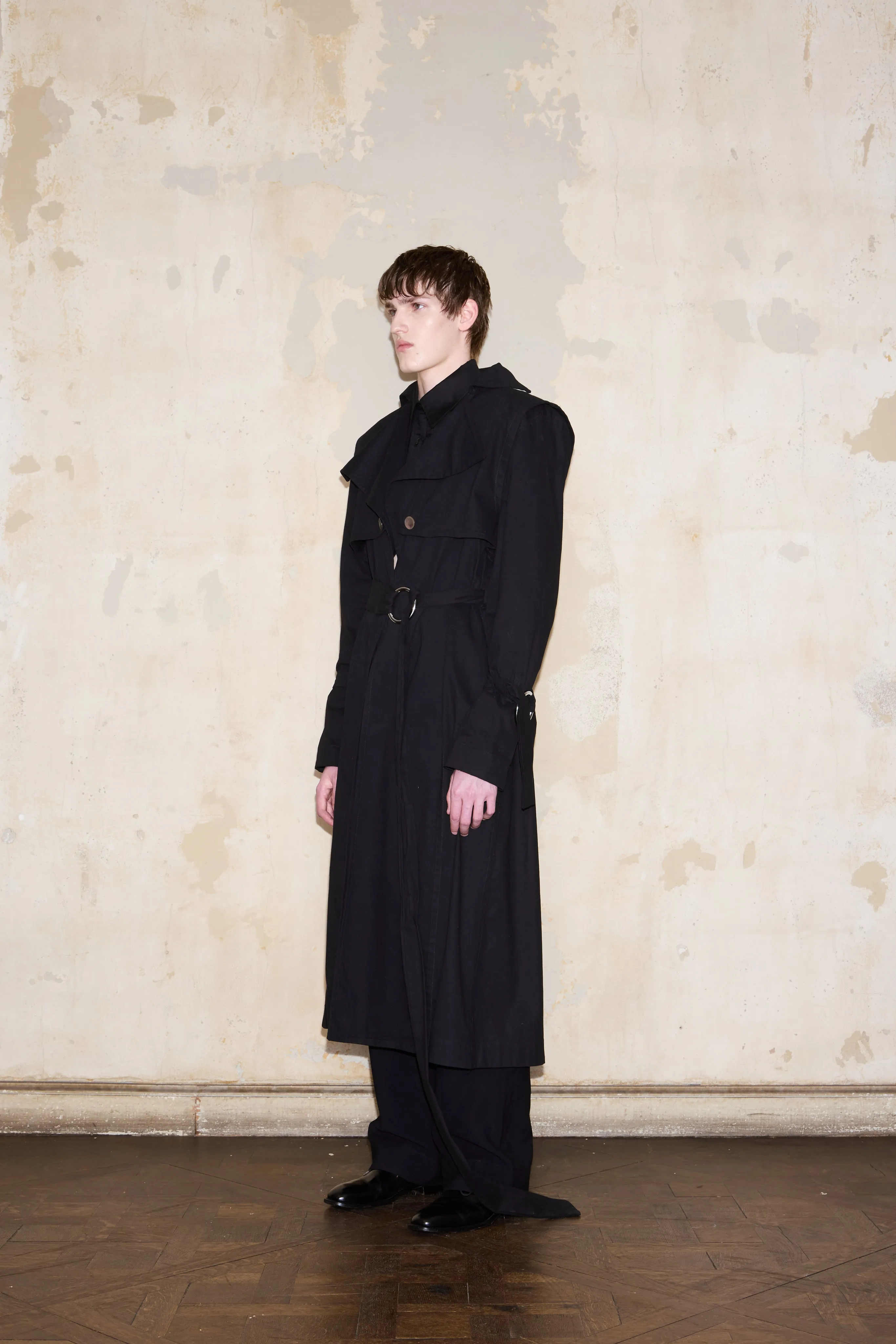 PAUNERO TRENCH BLACK