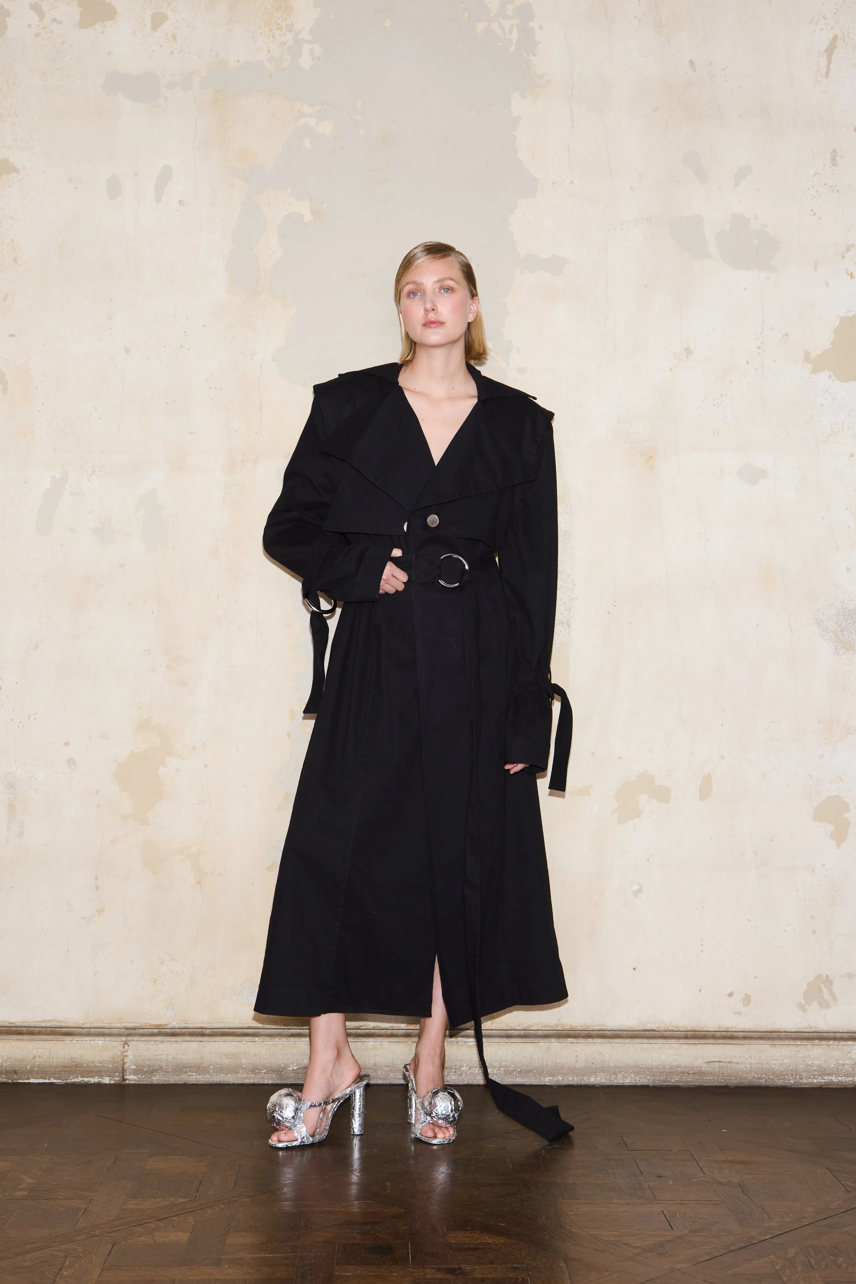 PAUNERO TRENCH BLACK