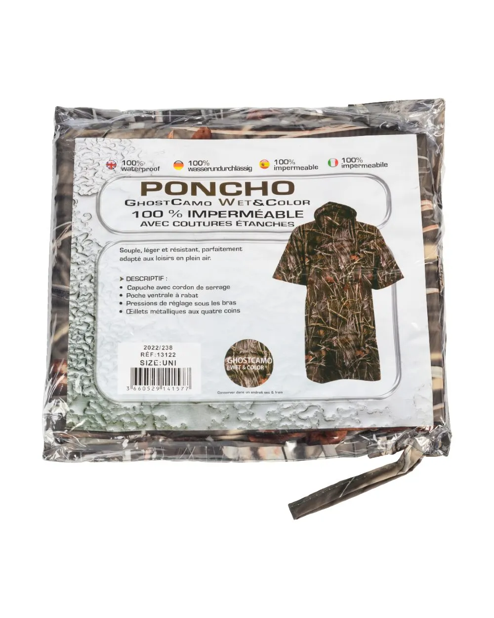 Percussion Waterproof Poncho