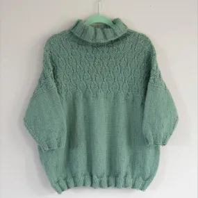 Poncho-Jumper Knitting Pattern (K3042)