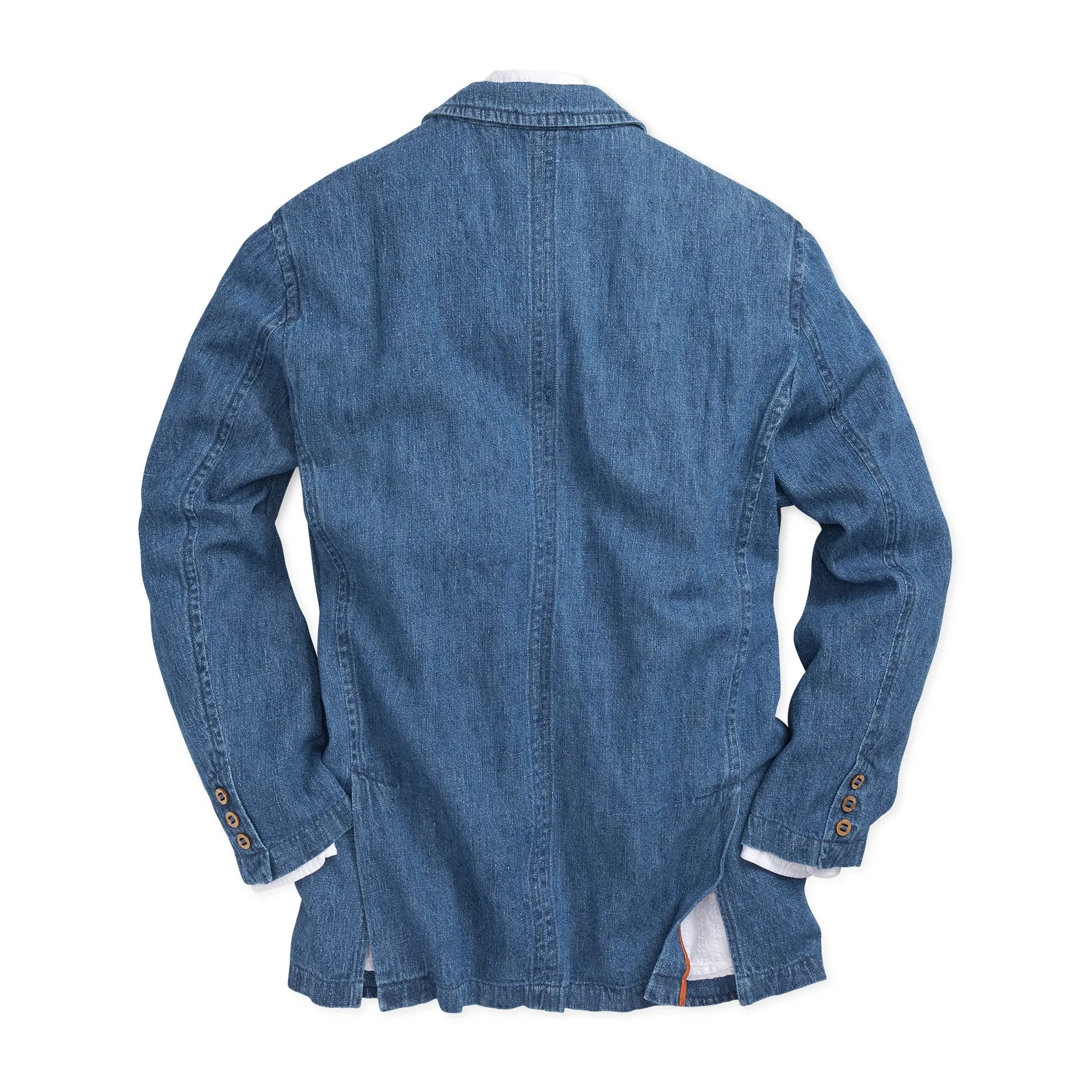 Positano Linen-Denim Blazer - Tall