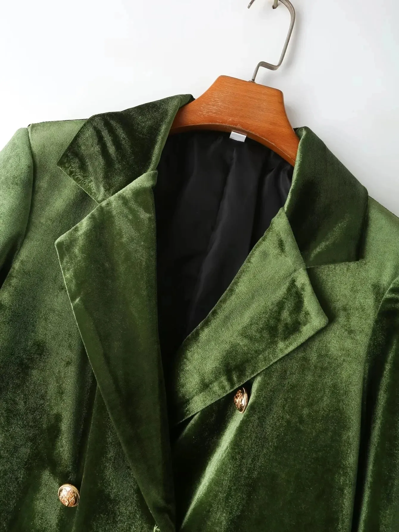 Pre Order:  Velvety Emerald Green Blazer