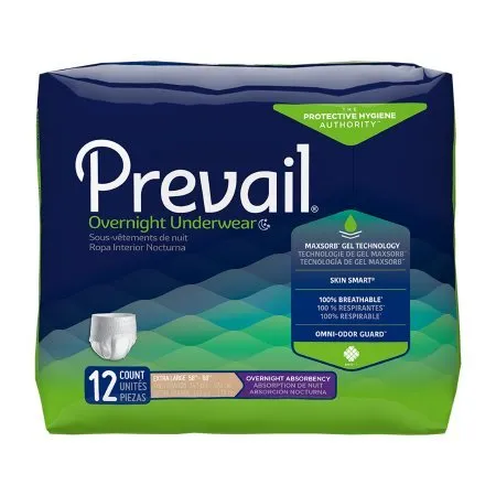 Prevail® Overnight Pull-On Underwear, Unisex