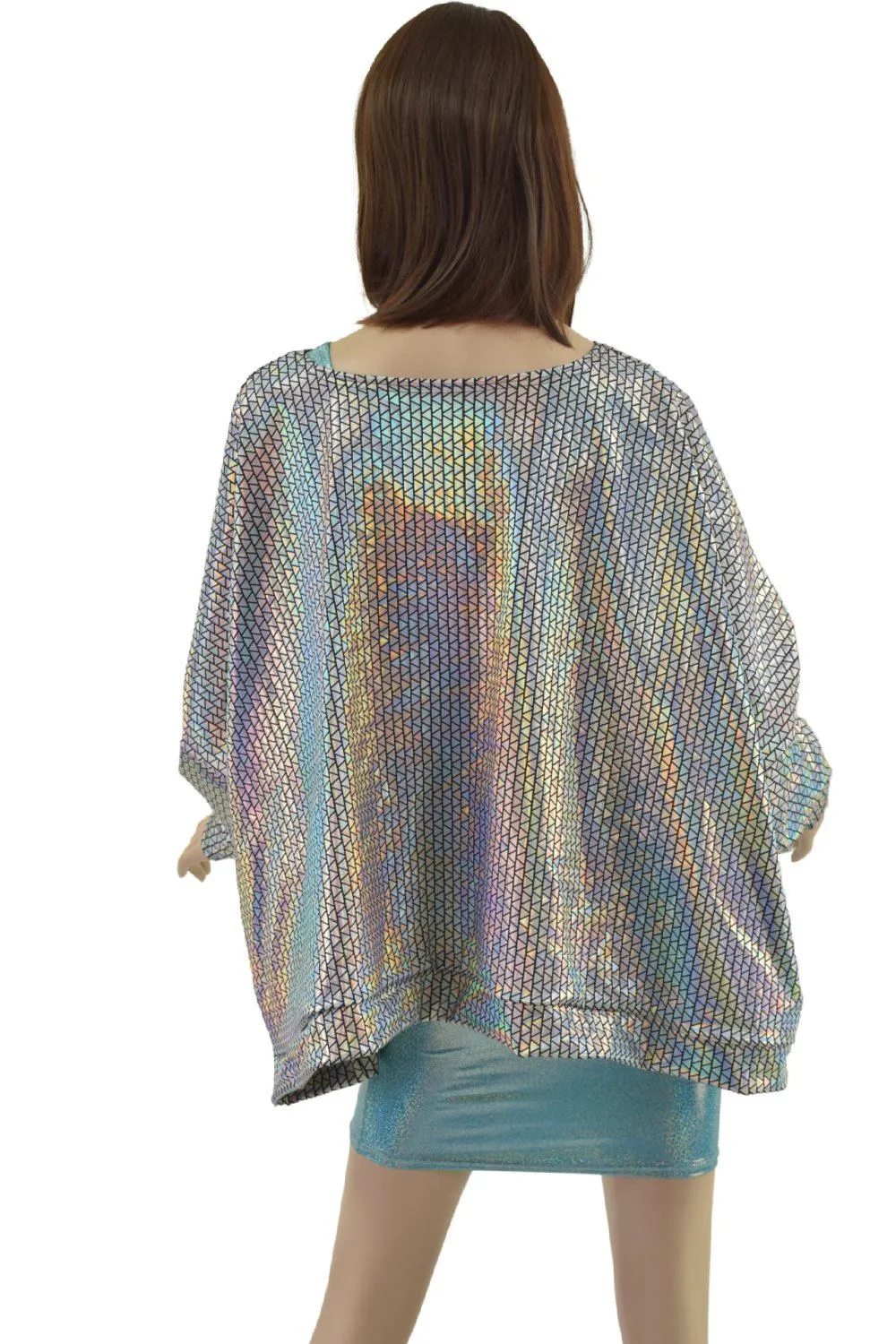 Prism Long Sleeve Pullover Poncho