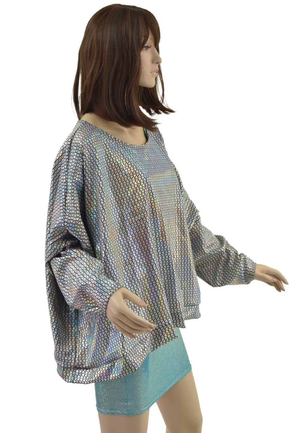 Prism Long Sleeve Pullover Poncho