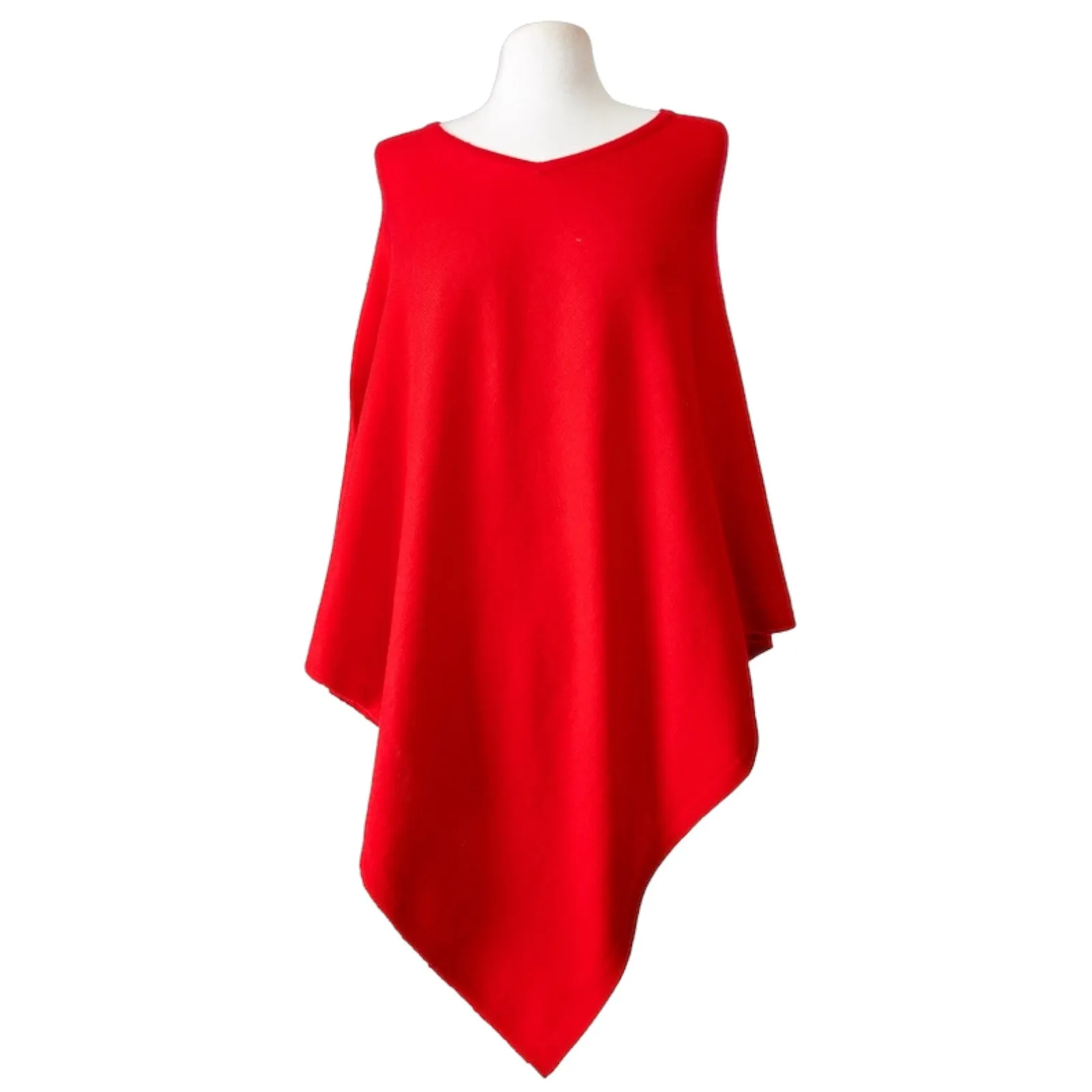 Red Cashmere Julian Poncho AU 8-14