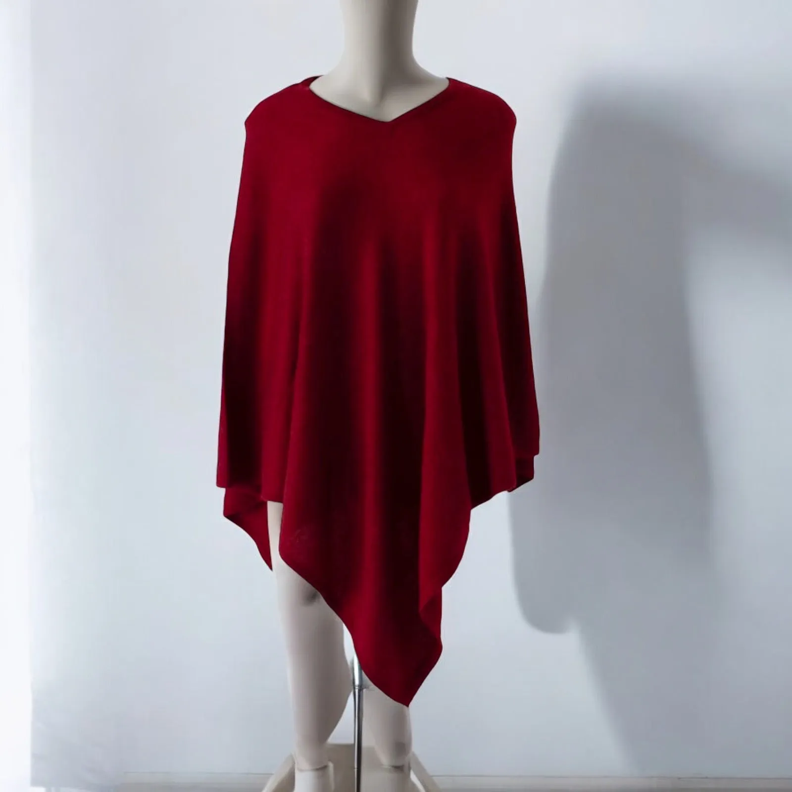 Red Cashmere Julian Poncho AU 8-14