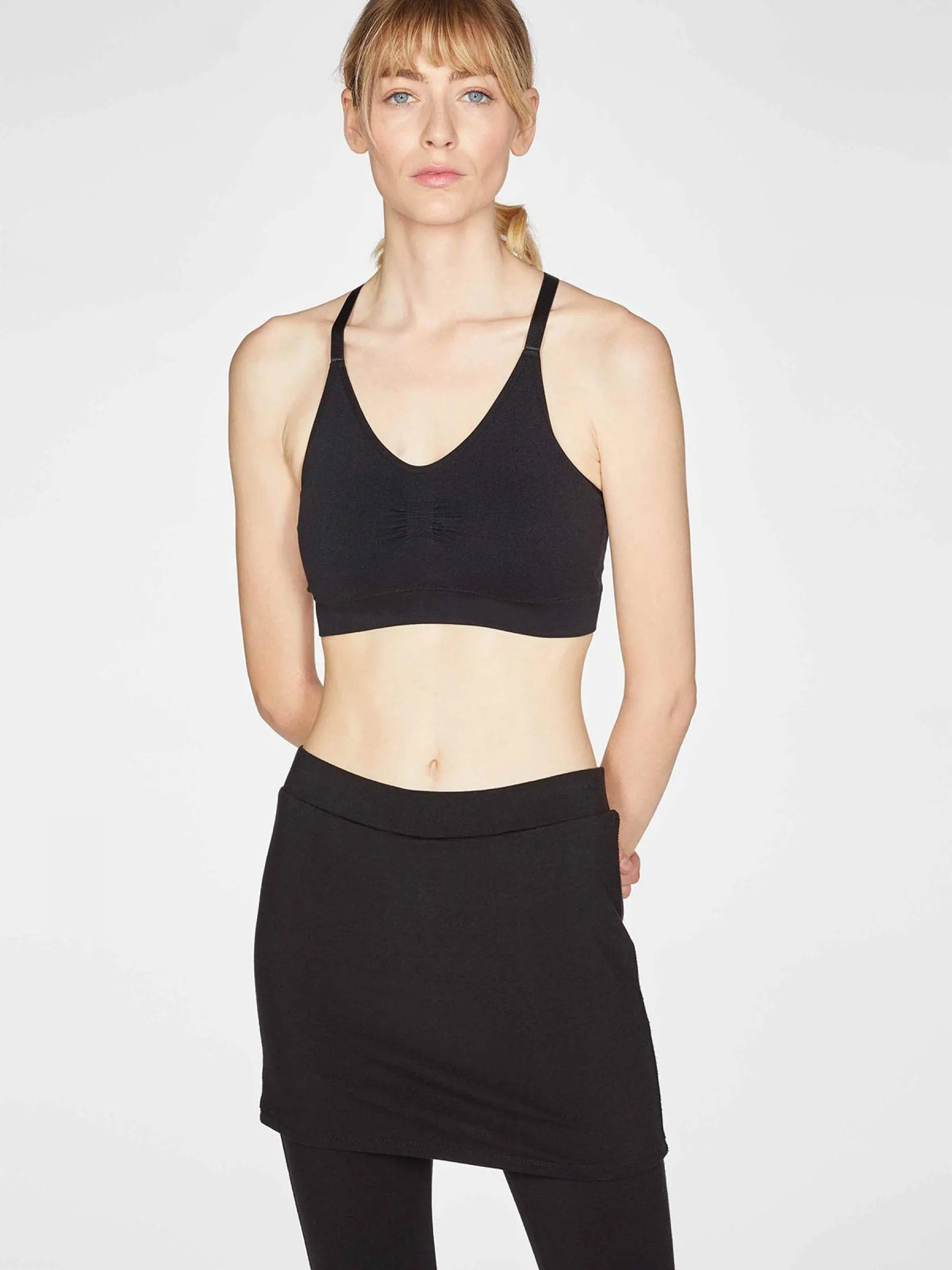 Renata Seamless Bralet - Black