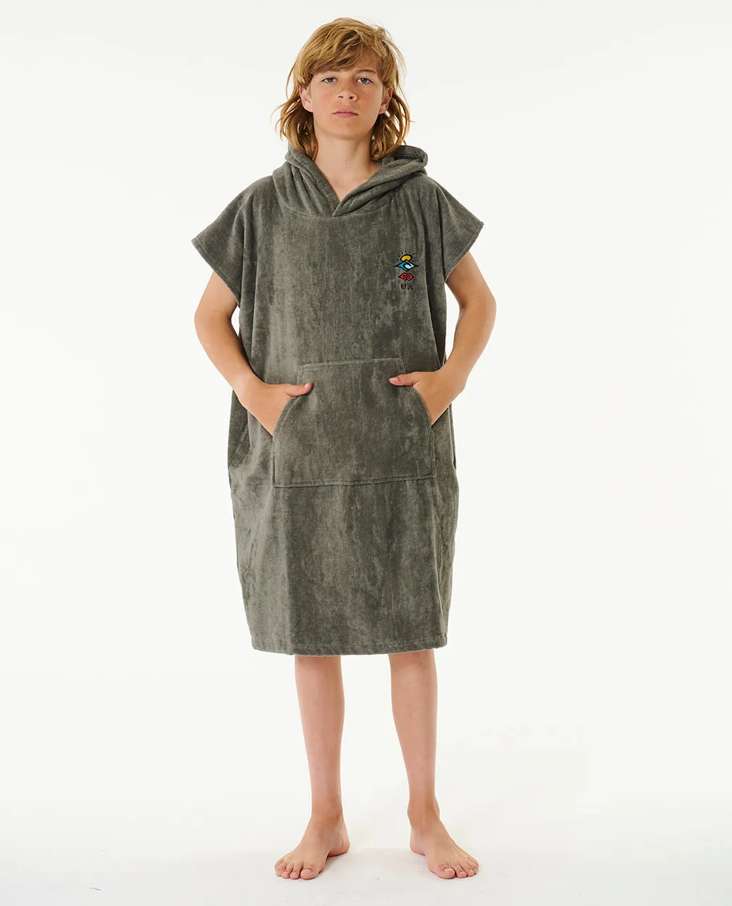 Rip Curl Kids Logo Hooded Towel Poncho