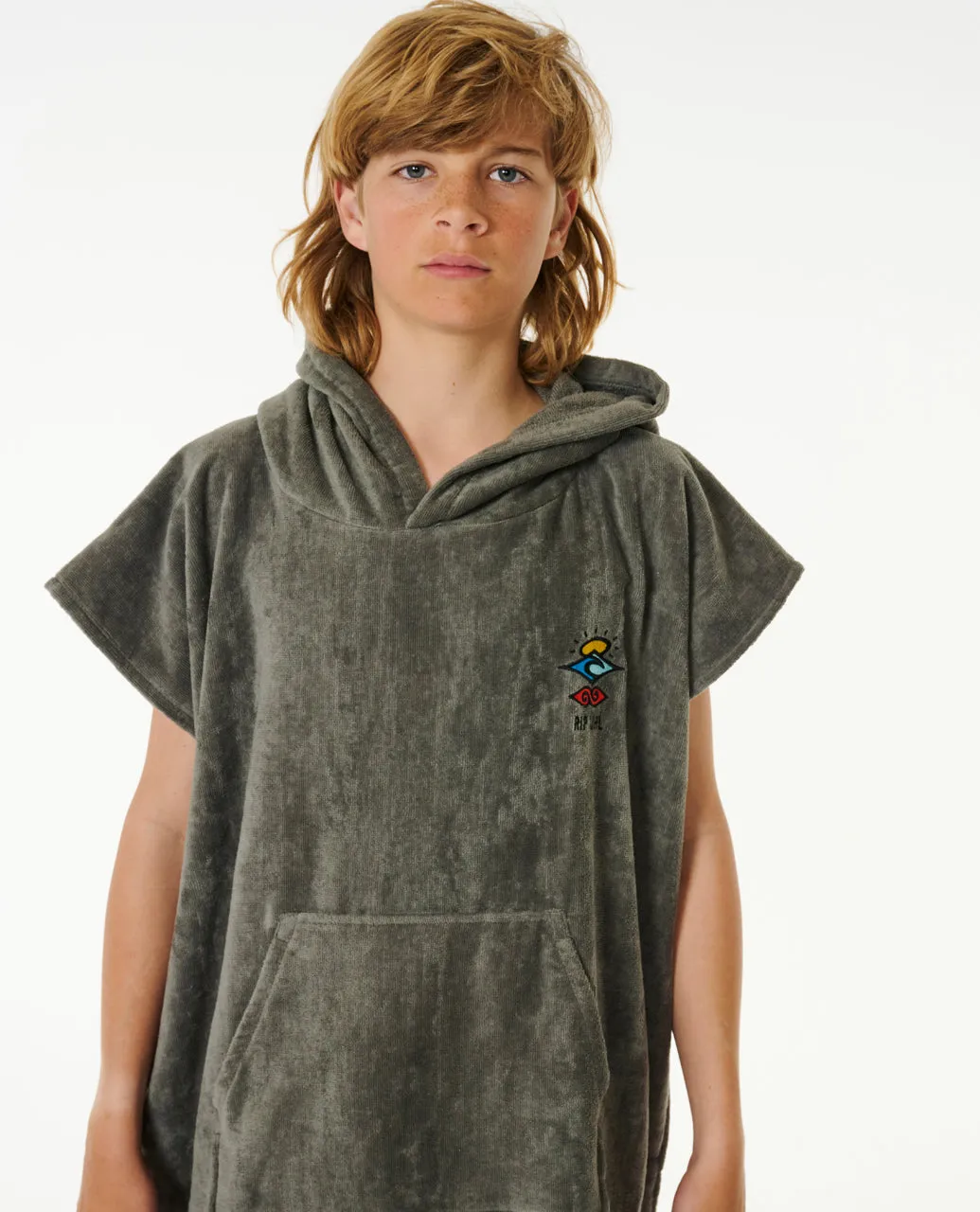 Rip Curl Kids Logo Hooded Towel Poncho