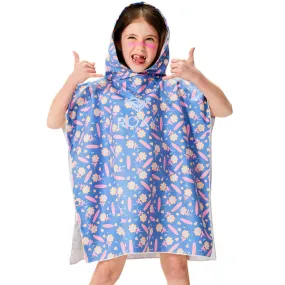 Roxy Kids Paradise Sunrise Hooded Towel Poncho - Ultramarine