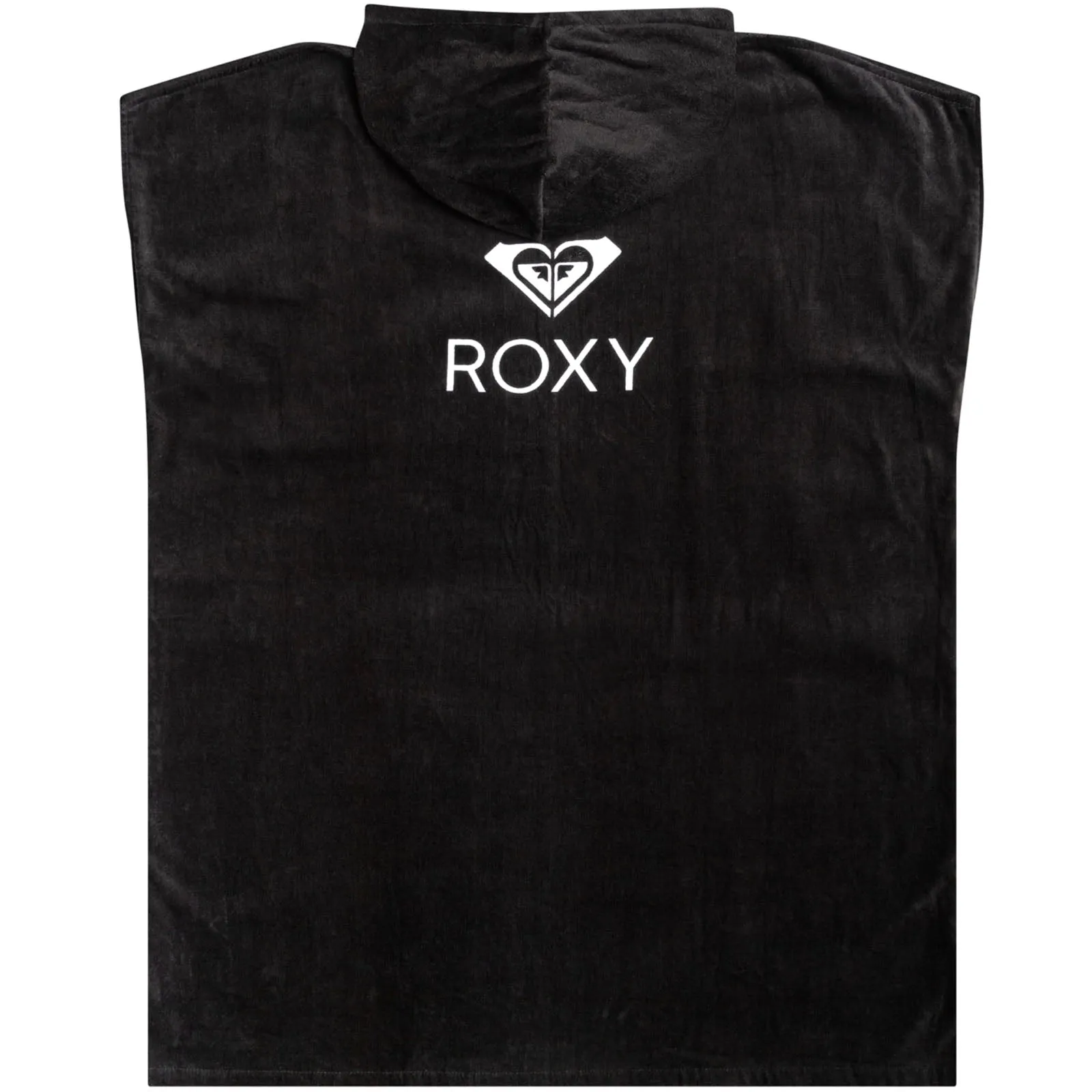 Roxy Womens Sunny Joy Hooded Poncho  - Anthracite