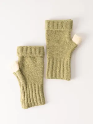 Sage Fingerless Gloves